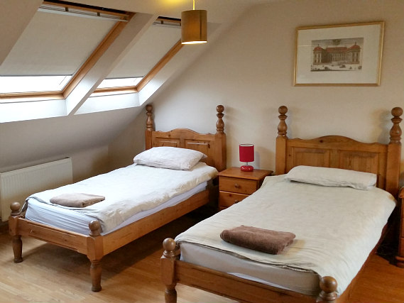 A twin is great for two guests
