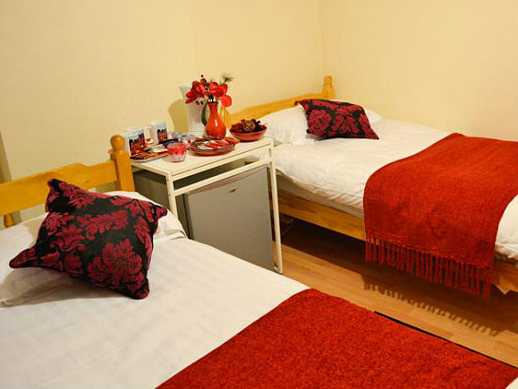 A typical twin room