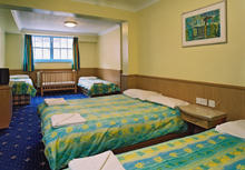A typical family room at California Hotel London