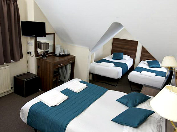 Families and friends will get great value sharing a quad