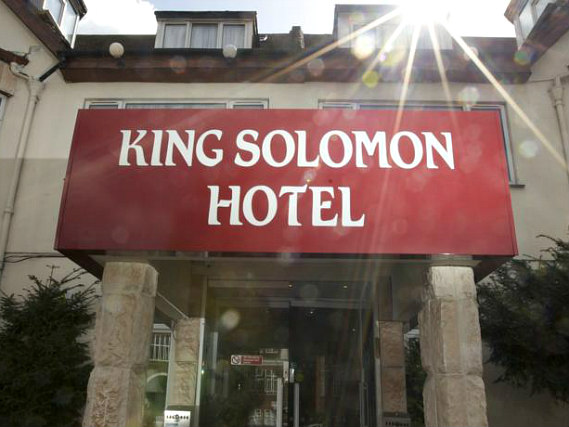 The exterior of King Solomon Hotel London