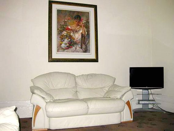 Relax in the lounge area