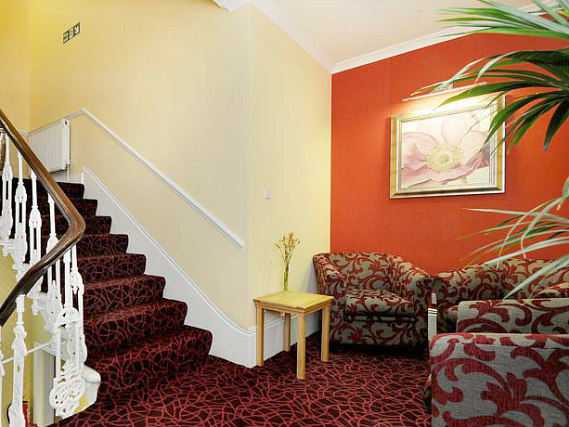 Stairs at Lord Jim Hotel London Kensington