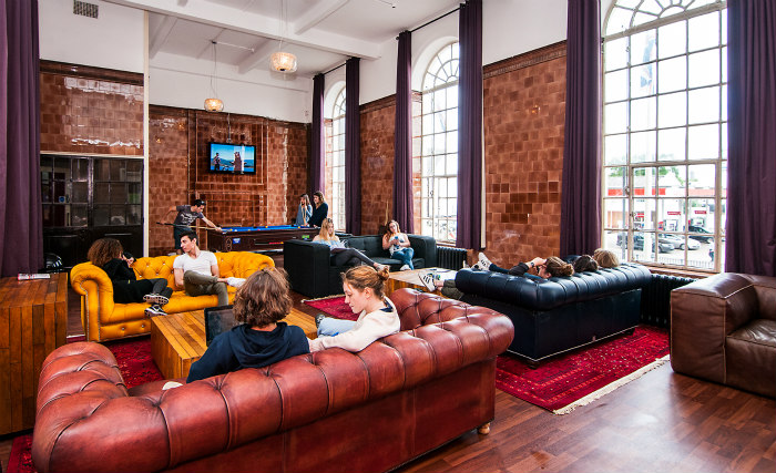 Spend time in the lounge