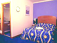 A double room at Quality Hotel Wembley
