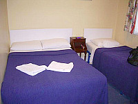A double room at Crestfield Hotel