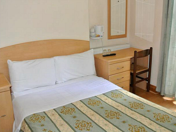 An example of a room at European Hotel