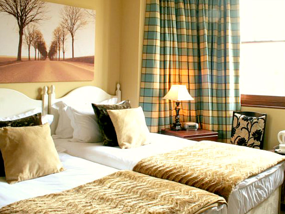 A twin is great for two guests