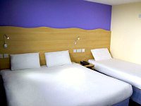 Triple rooms are spacious and ideal for sharing with friends and family