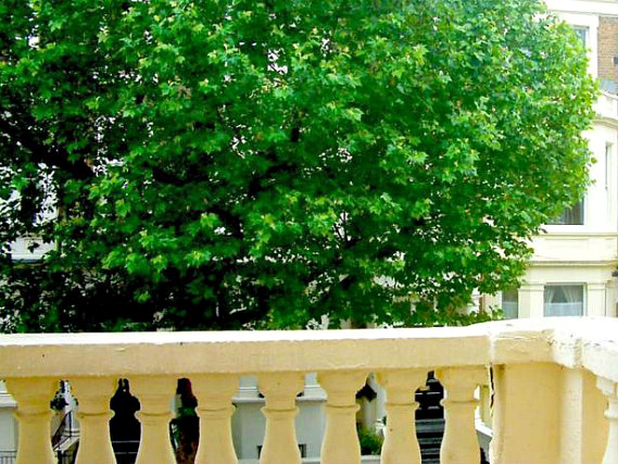 Balcony at Windsor House Hotel