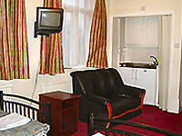 Twin room at Euro Lodge Clapham