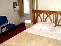 Double room at Hotel Olympia, London