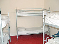 A typical dormitory room at Hostel 63