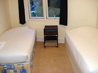 A twin room at the Abbotts Park Hotel