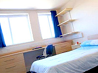A typical Single Room at Harrow Hall