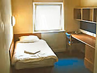 A Study Bedroom at Manna Ash Budget Rooms (Bedding Not Supplied)