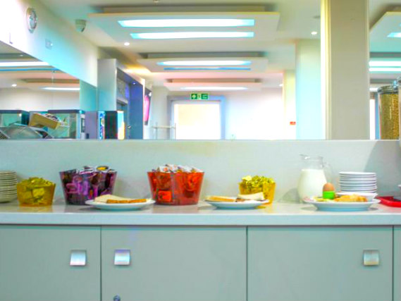An area for eating