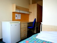 A typical single room at Stamford Street Apartment Rooms