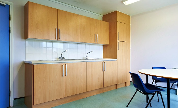 A kitchen at Stamford Street Apartment Rooms