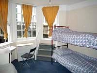 A typical twin room at the Hostel 170