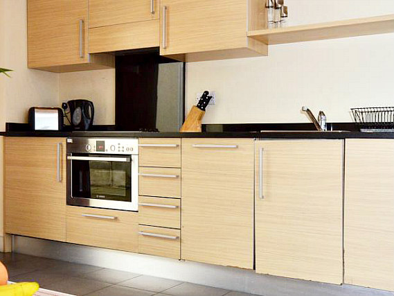A kitchen at So Sienna Hammersmith