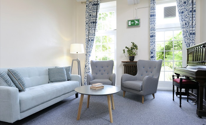 Relax in the lounge at Goldsmiths House