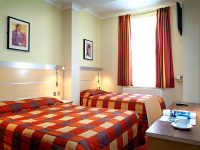 A triple room at Best Western Victoria Palace