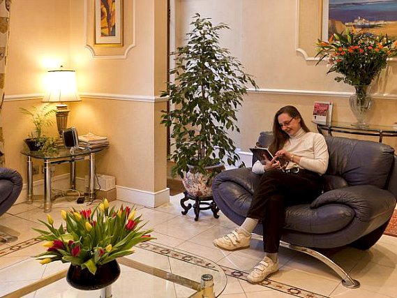 Spend time in the lounge