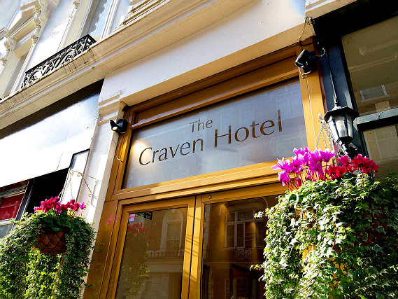 The exterior of Craven Hotel