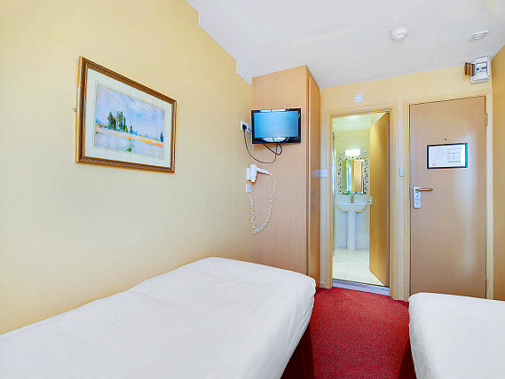 A typical twin room