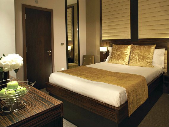 Double rooms are spacious and fresh