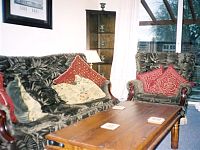 Lounge at the hotel