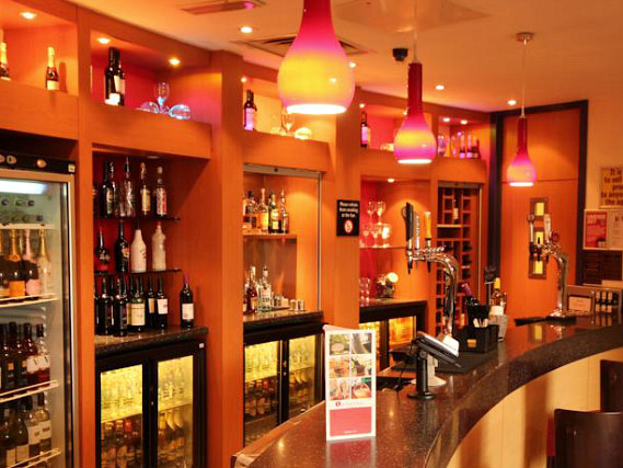 Relax in the bar at Secret 3 Star Hotel North London after a busy day