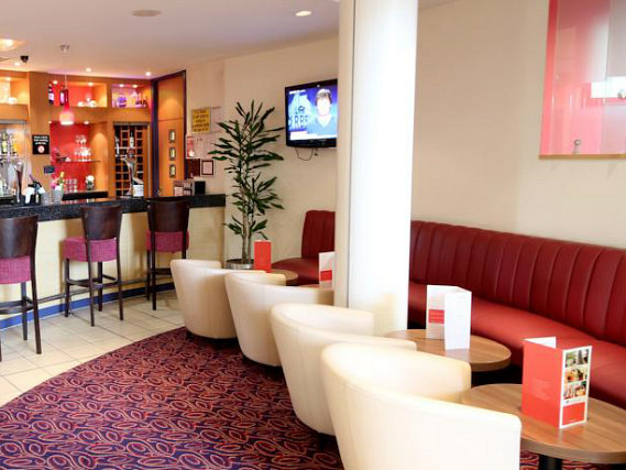 Relax in the bar at Secret 3 Star Hotel North London after a busy day