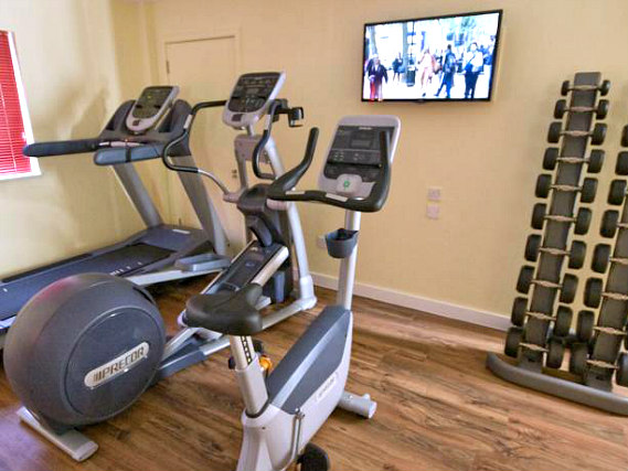 Gym at Secret 3 Star Hotel North London