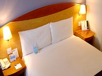 A typical double room at Days Hotel Waterloo