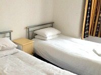 Twin room at Lindal Hotel
