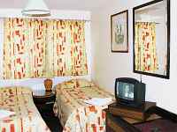 A Typical Twin Room at Acton Town Hotel