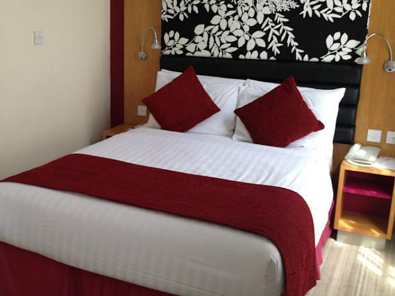 One of the doubles at Astors Hotel