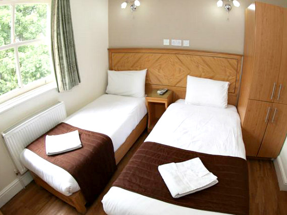 A typical twin room