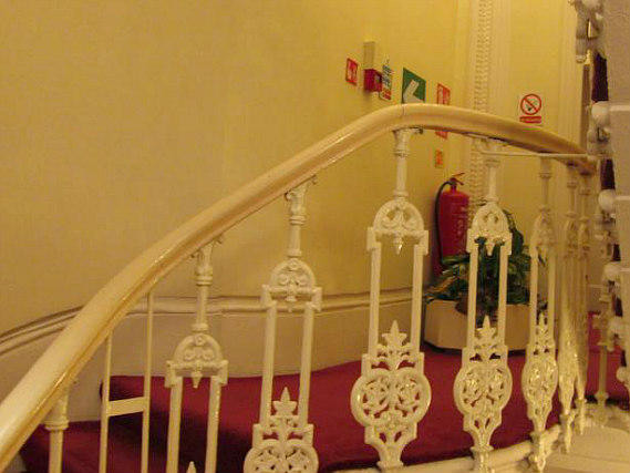 Stairs at Brompton Hotel London