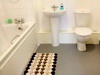 Modern en-suite bathrooms which are cleaned daily