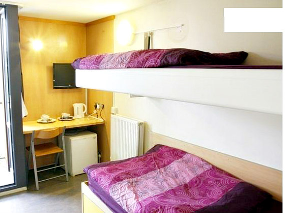 A dorm room at Horizons Accommodation