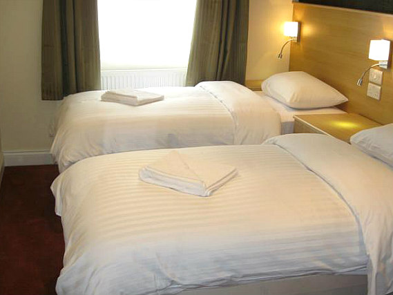 A twin is great for two guests