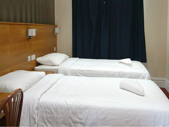A twin room