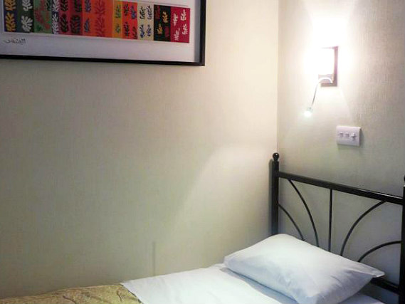 Put up your feet in your room