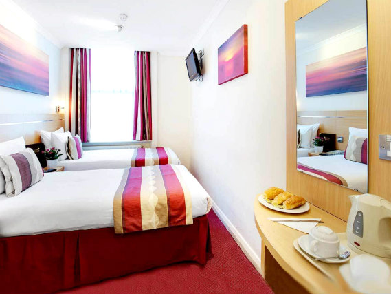 Relax in your room at Queens Park Hotel