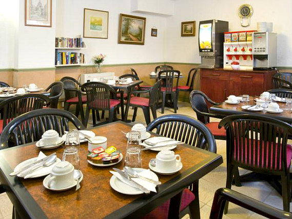 Begin your day with breakfast at Dover Hotel London