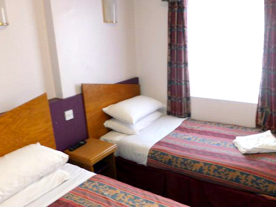 A typical twin room