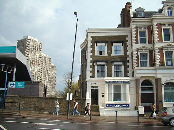 The exterior of City Stay Hotel London